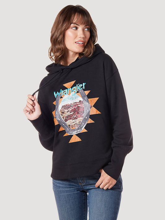 Wrangler Black Beauty Hoodie Womens