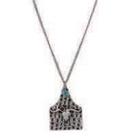 On the Ranch Cow Tag Necklace