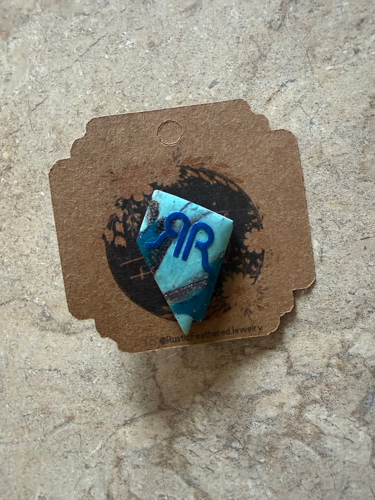 Rustic Feather Lapel Pin