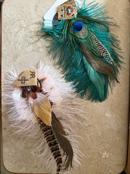 Rustic Feather Ostrich