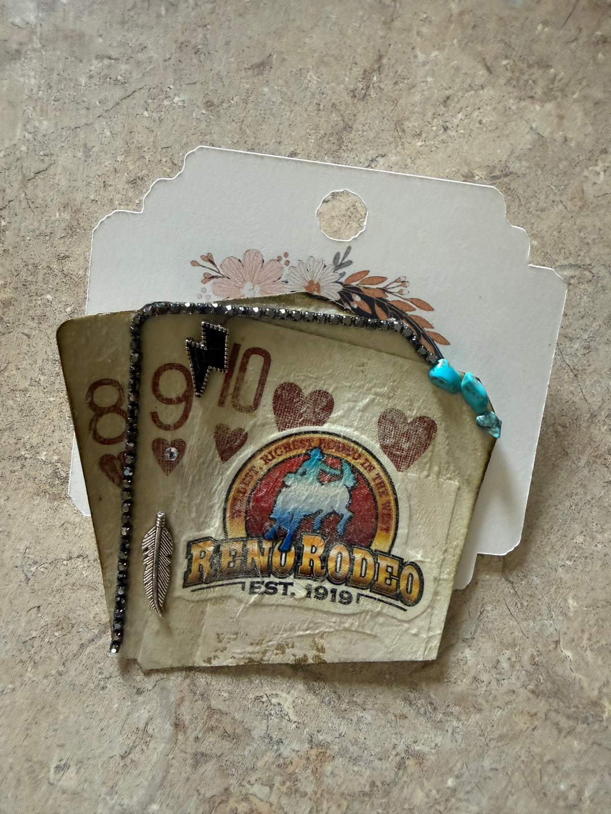 Rustic Feather Cards
