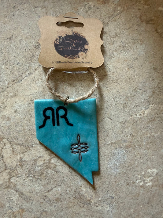 Rustic Feather Ornaments