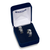 Crazy Daisies Hoop Earrings