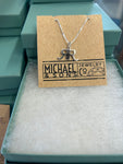 RR Pendant Necklace W/Chain