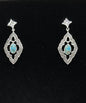 Star Turquoise Earring
