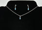 Petite Charm Opal Jewelry Set