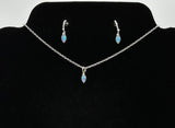 Petite Charm Opal Jewelry Set