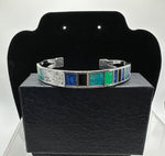 Legends-Silver Blue Bracelet