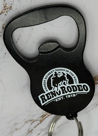 Reno Rodeo Bottle Opener Keychain