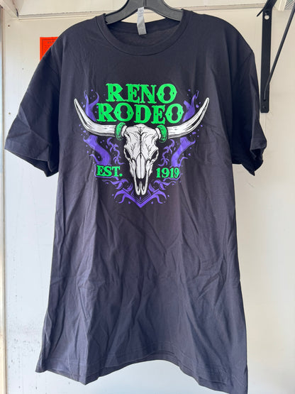 "EMO" Steer Skull Reno Rodeo T-Shirt