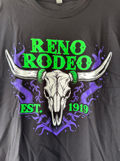 "EMO" Steer Skull Reno Rodeo T-Shirt