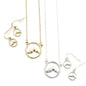 WYO-HORSE MOUNTAIN CIRCLE NECKLACE SET J276