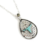 WYO-HORSE AZTEC STEER NECKLACE J461