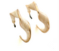 Twist Enamel Hoop Earrings