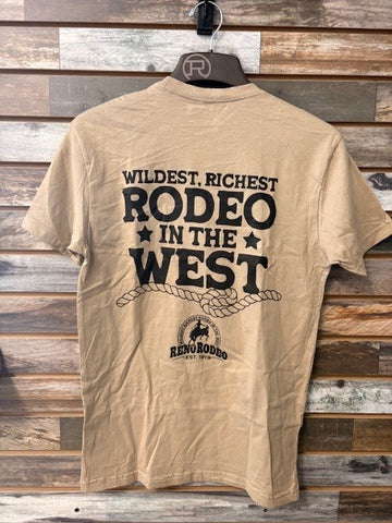 Wildest Richest Rodeo Shirt - Tan