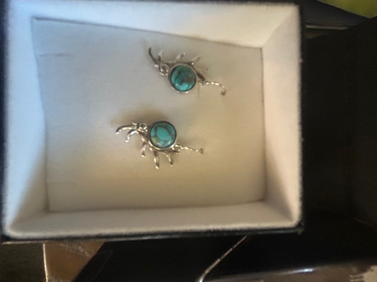 Turquoise Whisper Earrings