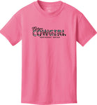 Future Cowgirl Turquoise-Blue Youth Crew Neck Tee