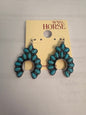 Stone Set Squash Blossom Earrings