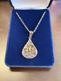 RR 2026 Flag Teardrop Pendant