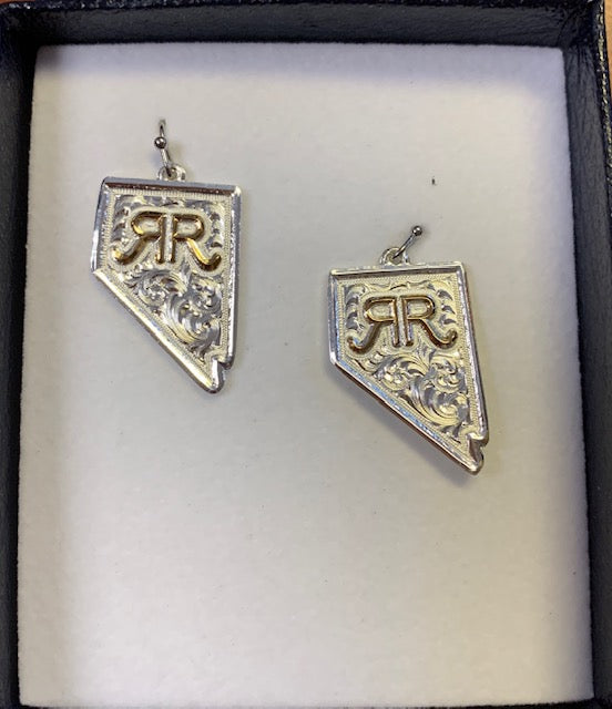 Montana Silversmith RR NV Dangle Earrings