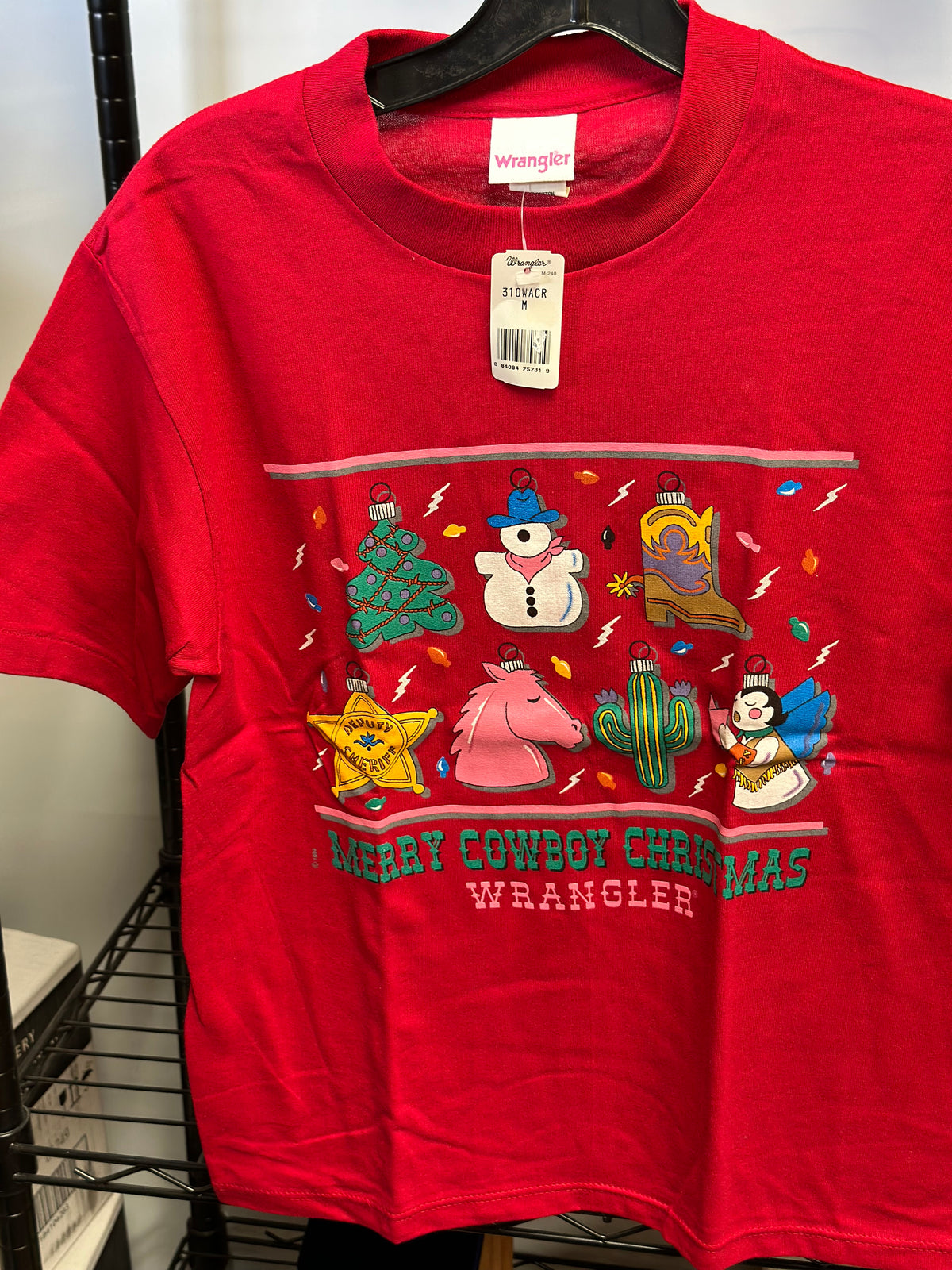 Cowboy Christmas Kids T-Shirt