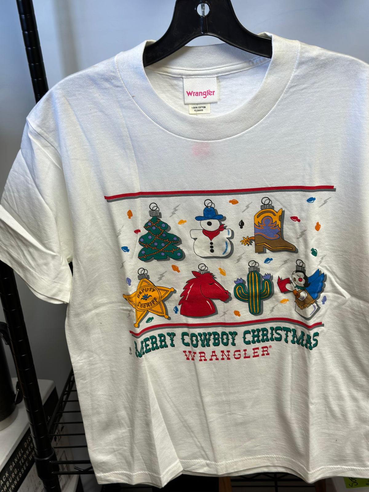 Cowboy Christmas Kids T-Shirt