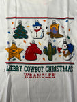 Cowboy Christmas Kids T-Shirt