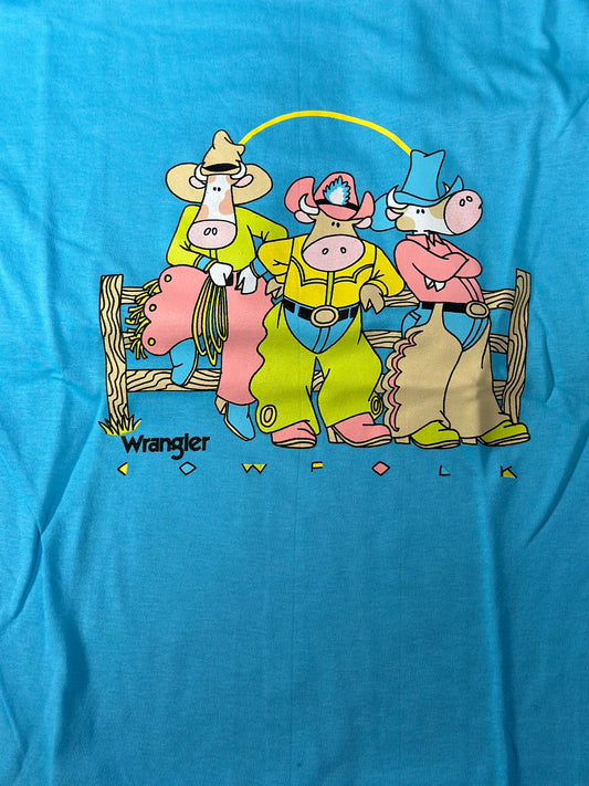 Cow Folk Cowboys Kids T-Shirt