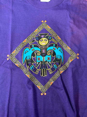 Purple Aztech Kids T-Shirt