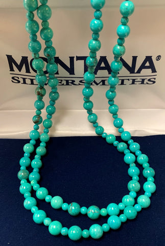 Montana Silversmiths turquoise Beaded Necklace