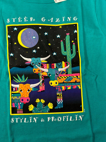 Steer Gazing Kids T-Shirt
